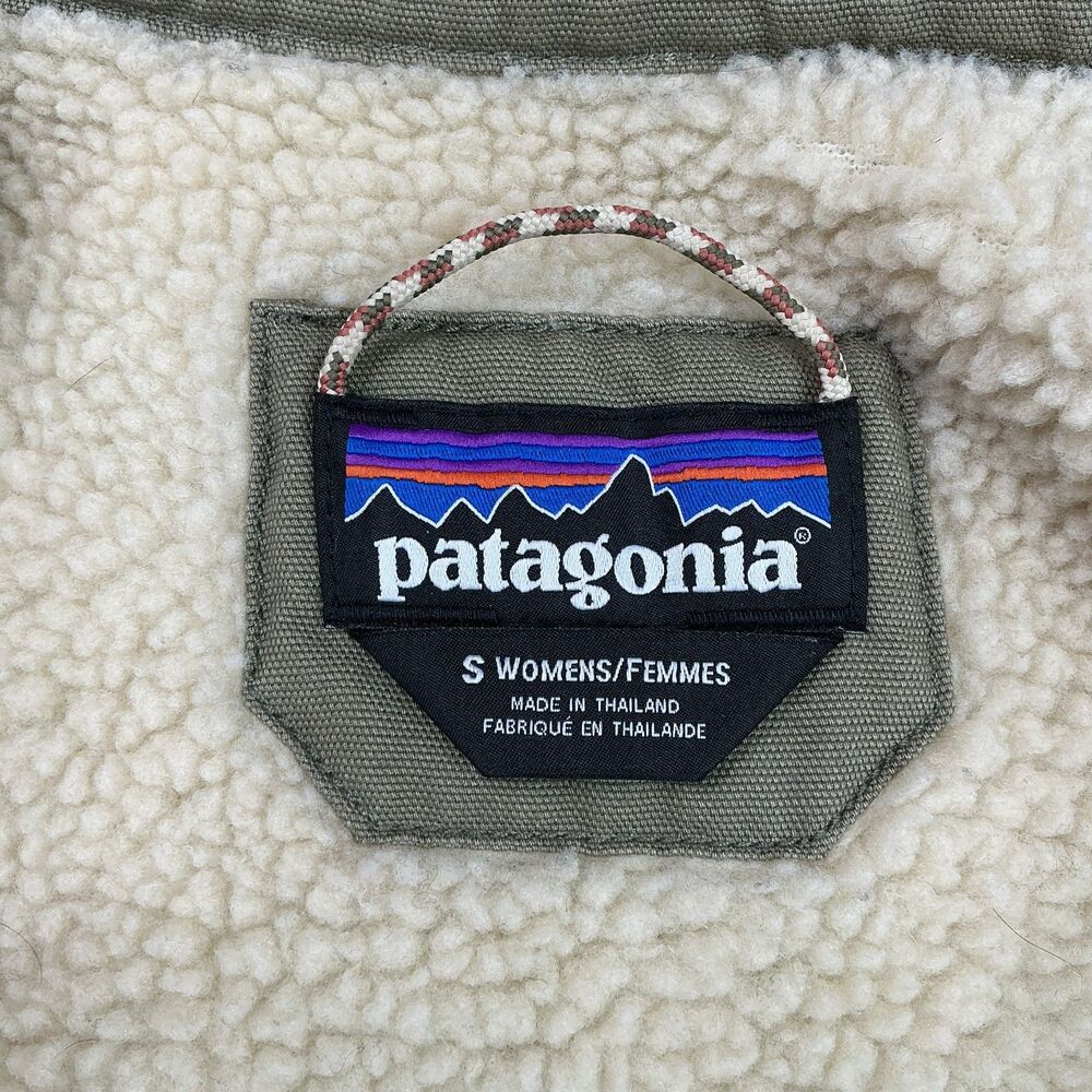 Patagonia Womens Insulated Prairie Dawn Parka S Sherpa Lined Gorpcore Outdoor - Picture 3 of 16